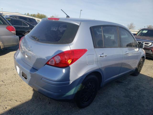 3N1BC13E39L441427 - 2009 NISSAN VERSA S BLUE photo 3