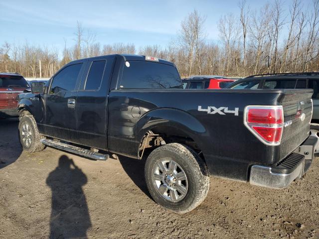 1FTEX1EM0CFA37568 - 2012 FORD F150 SUPER CAB BLACK photo 2