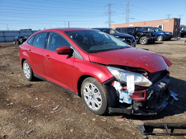 1FAHP3F26CL446171 - 2012 FORD FOCUS SE RED photo 4