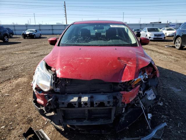 1FAHP3F26CL446171 - 2012 FORD FOCUS SE RED photo 5