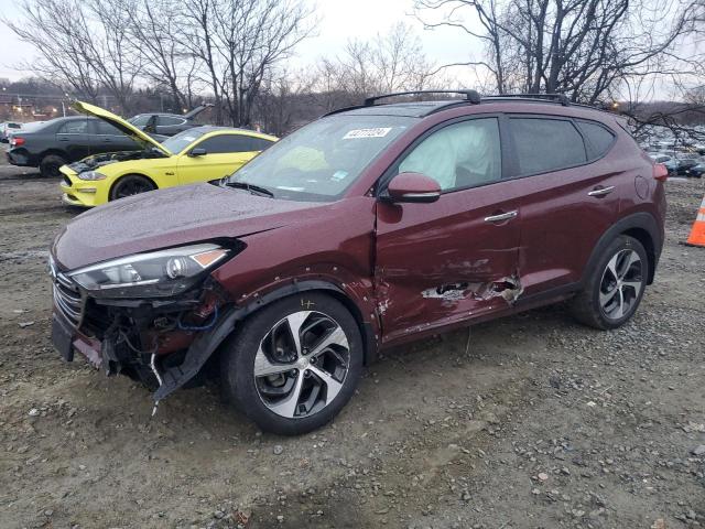 KM8J3CA28JU643876 - 2018 HYUNDAI TUCSON VALUE MAROON photo 1