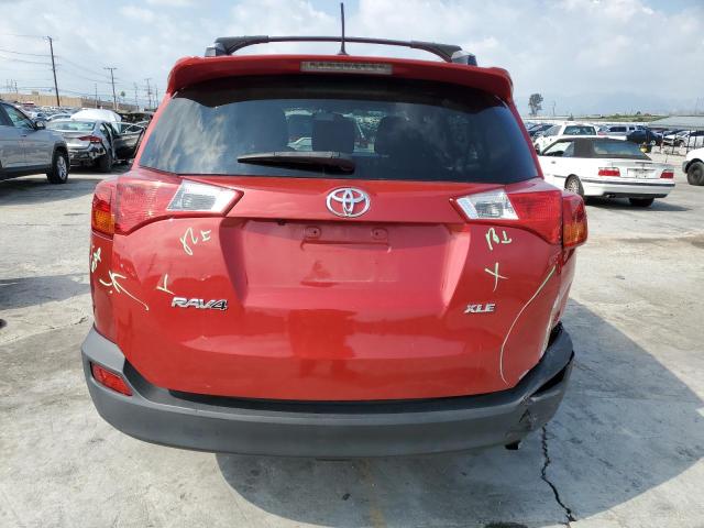 JTMWFREV6FD080018 - 2015 TOYOTA RAV4 XLE RED photo 6