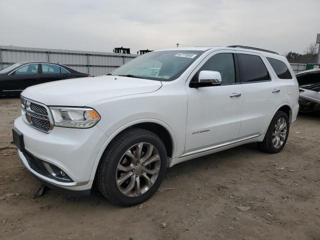 1C4RDJEGXHC814691 - 2017 DODGE DURANGO CITADEL WHITE photo 1