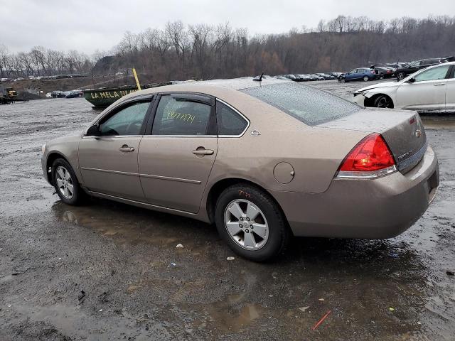 2G1WT58K369235066 - 2006 CHEVROLET IMPALA LT TAN photo 2