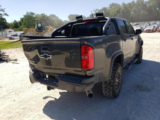 1GCPTEE14H1274134 - 2017 CHEVROLET COLORADO ZR2 GREEN photo 4