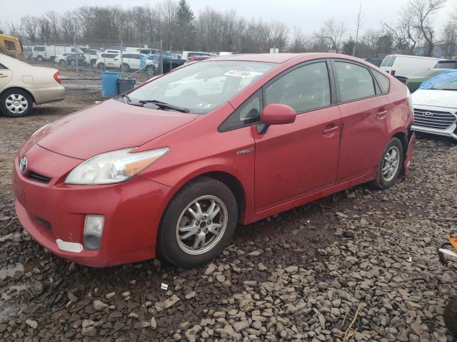 JTDKN3DU6B1470247 - 2011 TOYOTA PRIUS RED photo 1