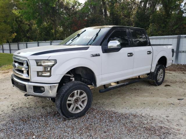 1FTEW1EF0GKD18576 - 2016 FORD F150 SUPERCREW WHITE photo 1