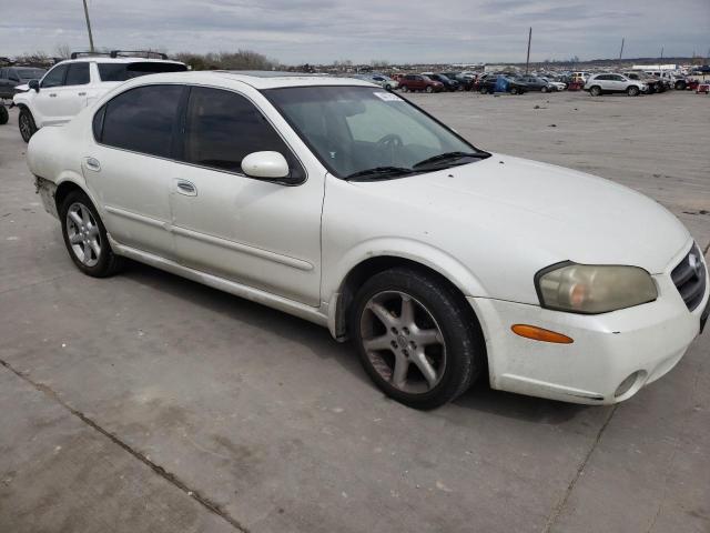 JN1DA31A52T316991 - 2002 NISSAN MAXIMA GLE WHITE photo 4