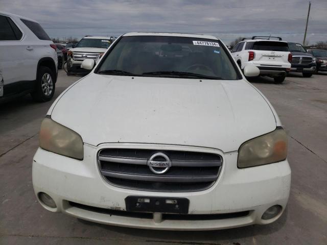 JN1DA31A52T316991 - 2002 NISSAN MAXIMA GLE WHITE photo 5