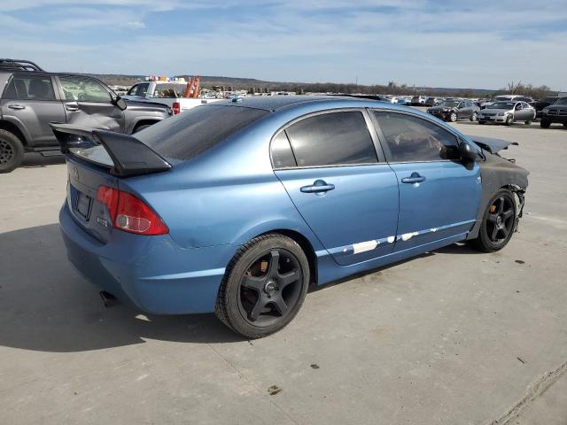 1HGFA16807L041328 - 2007 HONDA CIVIC EX BLUE photo 3