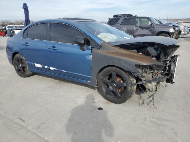 1HGFA16807L041328 - 2007 HONDA CIVIC EX BLUE photo 4