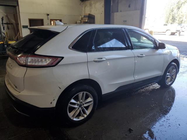 2FMTK4J82FBB29265 - 2015 FORD EDGE SEL WHITE photo 3