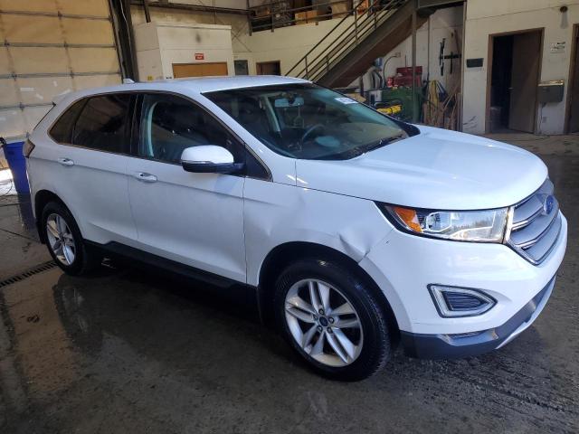 2FMTK4J82FBB29265 - 2015 FORD EDGE SEL WHITE photo 4