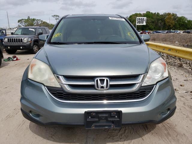 5J6RE4H76AL049666 - 2010 HONDA CR-V EXL TEAL photo 5