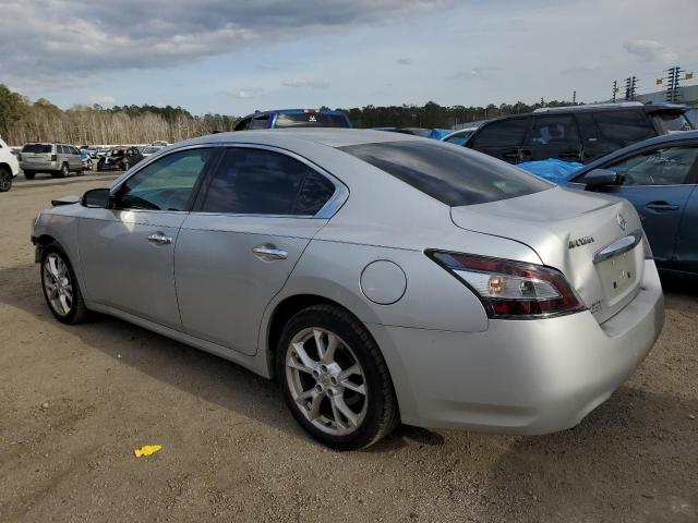 1N4AA5AP4DC842294 - 2013 NISSAN MAXIMA S SILVER photo 2