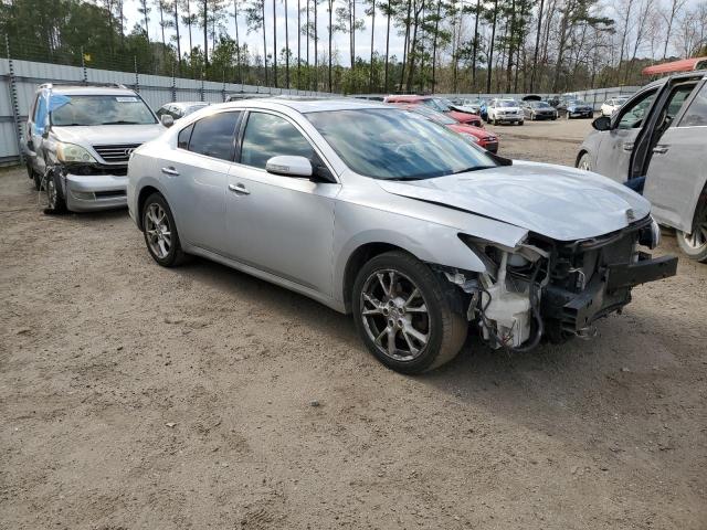 1N4AA5AP4DC842294 - 2013 NISSAN MAXIMA S SILVER photo 4