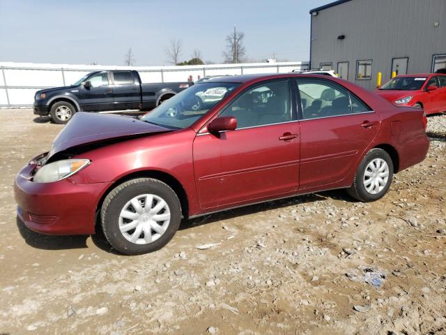 4T1BE32K75U392299 - 2005 TOYOTA CAMRY LE BURGUNDY photo 1