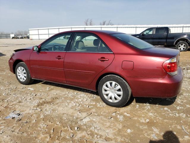 4T1BE32K75U392299 - 2005 TOYOTA CAMRY LE BURGUNDY photo 2