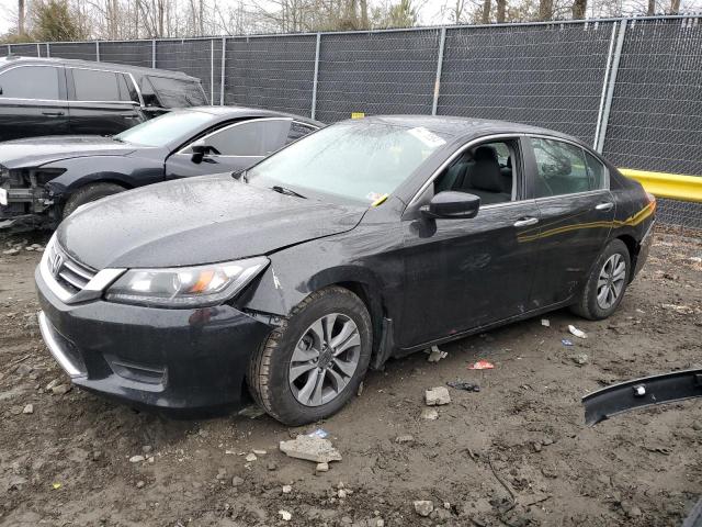 1HGCR2F3XFA239866 - 2015 HONDA ACCORD LX BLACK photo 1