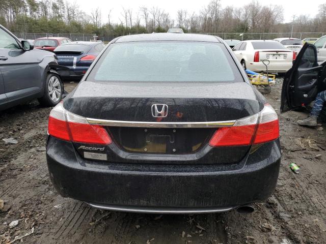 1HGCR2F3XFA239866 - 2015 HONDA ACCORD LX BLACK photo 6