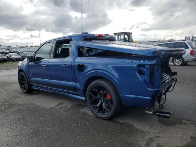 1FTFW1E59PKE41627 - 2023 FORD F150 SUPERCREW BLUE photo 2