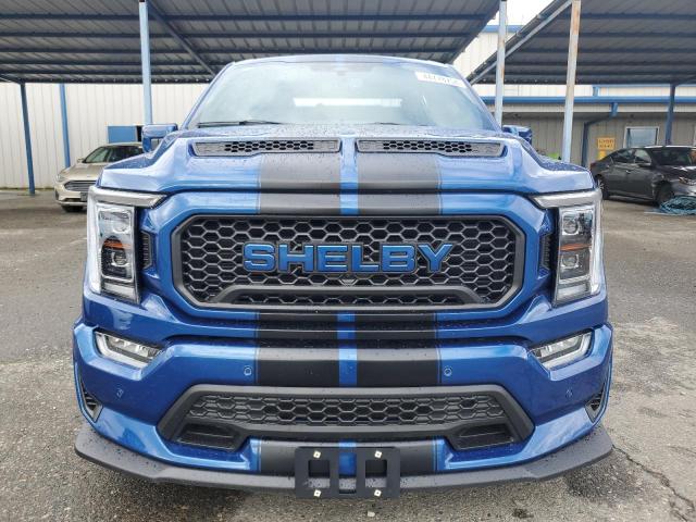 1FTFW1E59PKE41627 - 2023 FORD F150 SUPERCREW BLUE photo 5