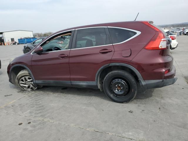 2HKRM3H52FH510066 - 2015 HONDA CR-V EX MAROON photo 2