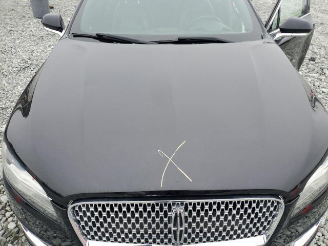 3LN6L5F90HR647610 - 2017 LINCOLN MKZ RESERVE შავი ფოტო 11