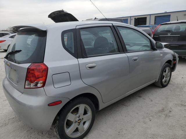 KL1TG666X6B555131 - 2006 CHEVROLET AVEO LT SILVER photo 3