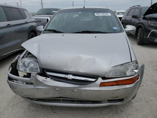 KL1TG666X6B555131 - 2006 CHEVROLET AVEO LT SILVER photo 5