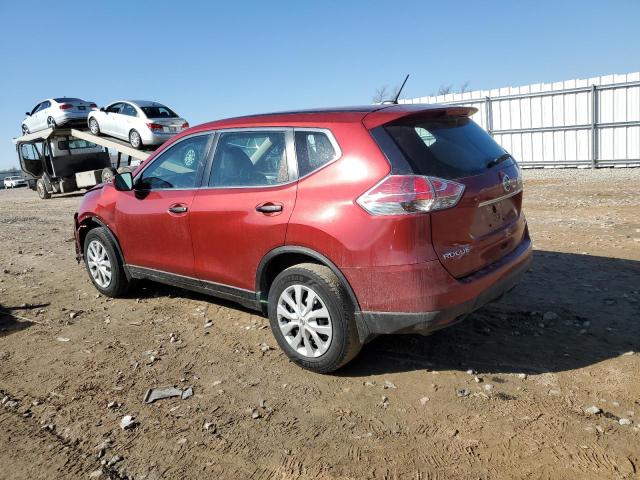 5N1AT2MV5GC841250 - 2016 NISSAN ROGUE S RED photo 2