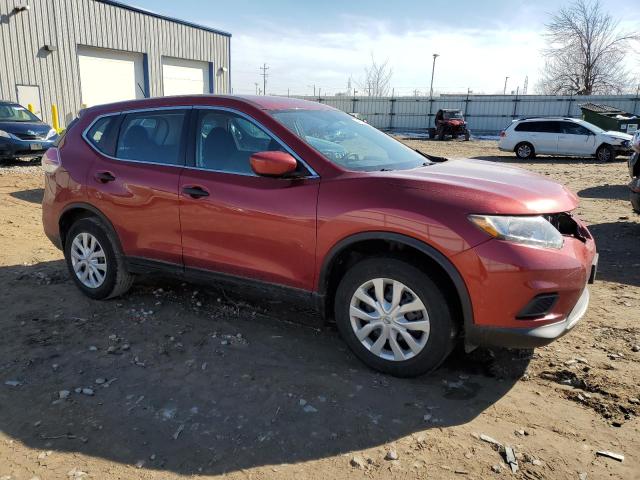 5N1AT2MV5GC841250 - 2016 NISSAN ROGUE S RED photo 4