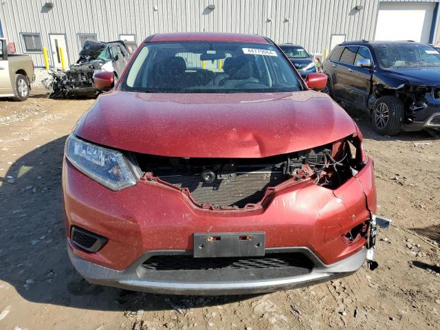 5N1AT2MV5GC841250 - 2016 NISSAN ROGUE S RED photo 5