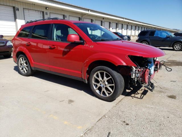 3C4PDDEG3ET220257 - 2014 DODGE JOURNEY R/T RED photo 4