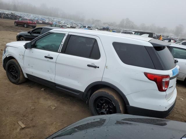 1FM5K8AR8HGA94476 - 2017 FORD EXPLORER POLICE INTERCEPTOR Սպիտակ լուսանկար 2