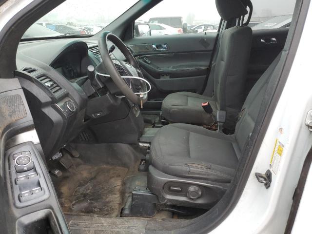 1FM5K8AR8HGA94476 - 2017 FORD EXPLORER POLICE INTERCEPTOR Սպիտակ լուսանկար 7