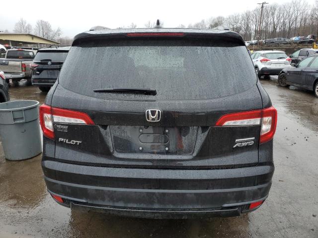 5FNYF6H21NB068648 - 2022 HONDA PILOT SE BLACK photo 6