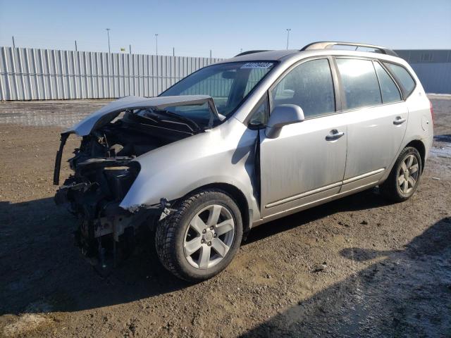 KNAFG528X97266407 - 2009 KIA RONDO BASE SILVER photo 1