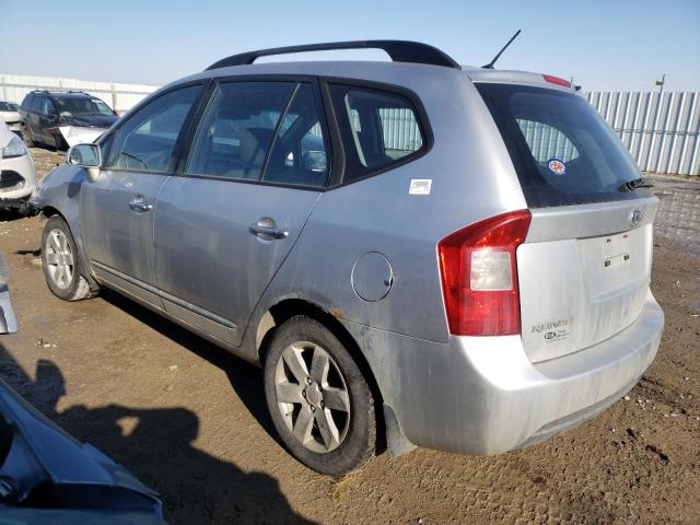 KNAFG528X97266407 - 2009 KIA RONDO BASE SILVER photo 2