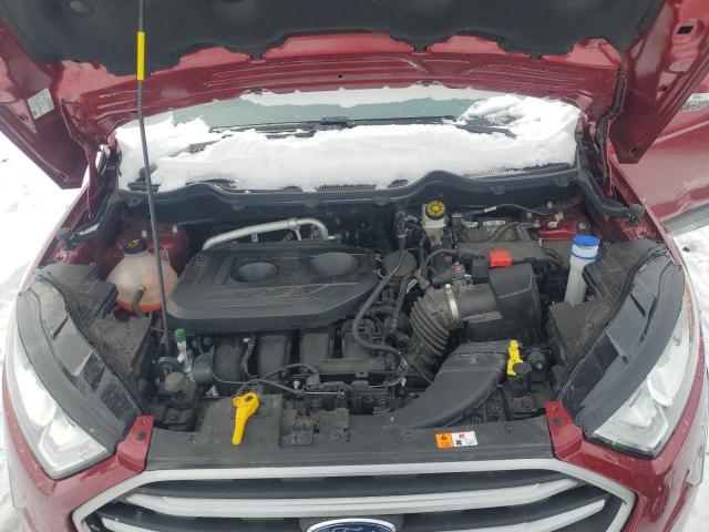 MAJ6S3GLXLC317217 - 2020 FORD ECOSPORT SE წითელი ფოტო 12
