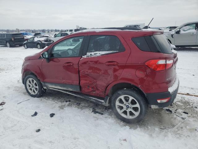 MAJ6S3GLXLC317217 - 2020 FORD ECOSPORT SE წითელი ფოტო 2