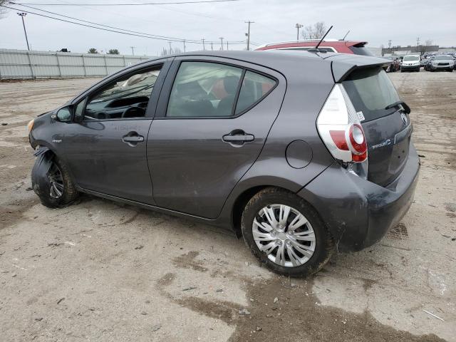 JTDKDTB33D1044130 - 2013 TOYOTA PRIUS C GRAY photo 2