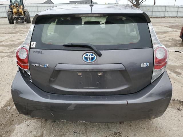 JTDKDTB33D1044130 - 2013 TOYOTA PRIUS C GRAY photo 6