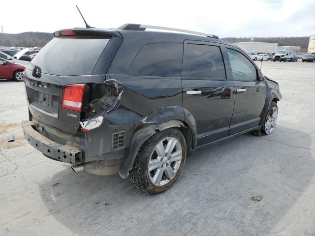 3C4PDCDG8CT393507 - 2012 DODGE JOURNEY CREW BLACK photo 3