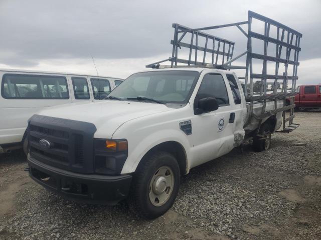 1FTSX30598EA66868 - 2008 FORD F350 SRW SUPER DUTY WHITE photo 1