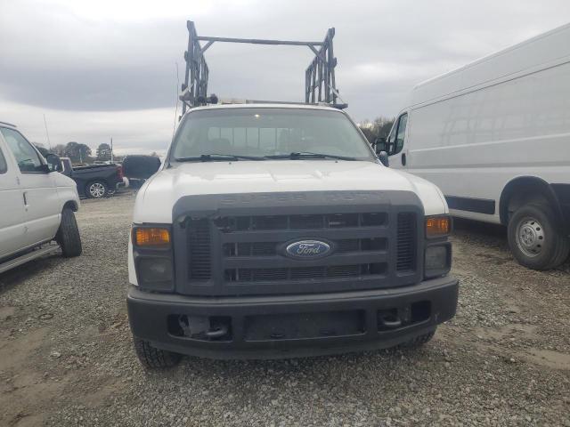 1FTSX30598EA66868 - 2008 FORD F350 SRW SUPER DUTY WHITE photo 5