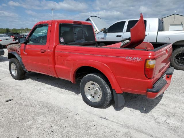 4F4YR12U72TM15582 - 2002 MAZDA B3000 RED photo 2