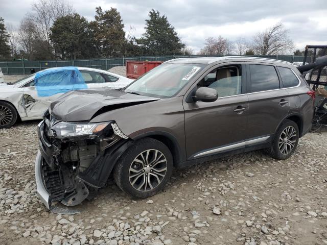 JA4AD3A30JZ000641 - 2018 MITSUBISHI OUTLANDER SE BROWN photo 1