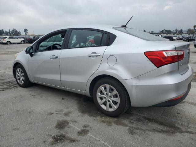 KNADM4A36G6638568 - 2016 KIA RIO LX SILVER photo 2