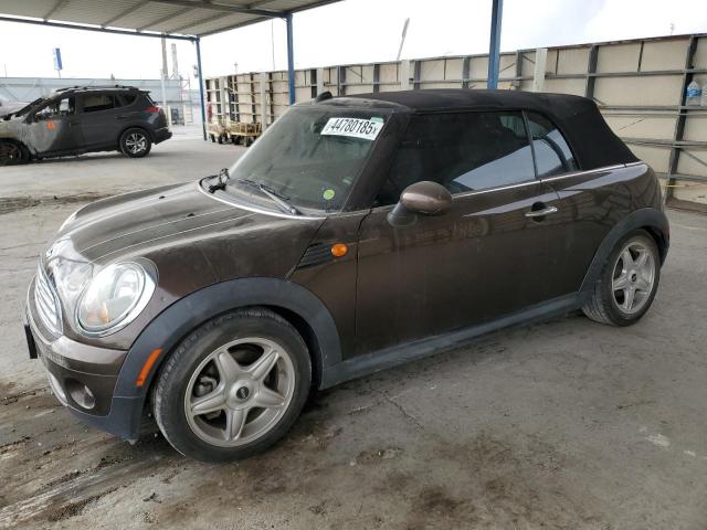 WMWMR3C50ATU97547 - 2010 MINI COOPER BROWN photo 1